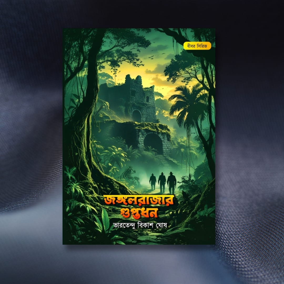 cover_Jangolrajar_Guptodhon_Bharatendu_Bikash_Ghosh_Pandulipi_Publishing_Detective_Thriller_novel